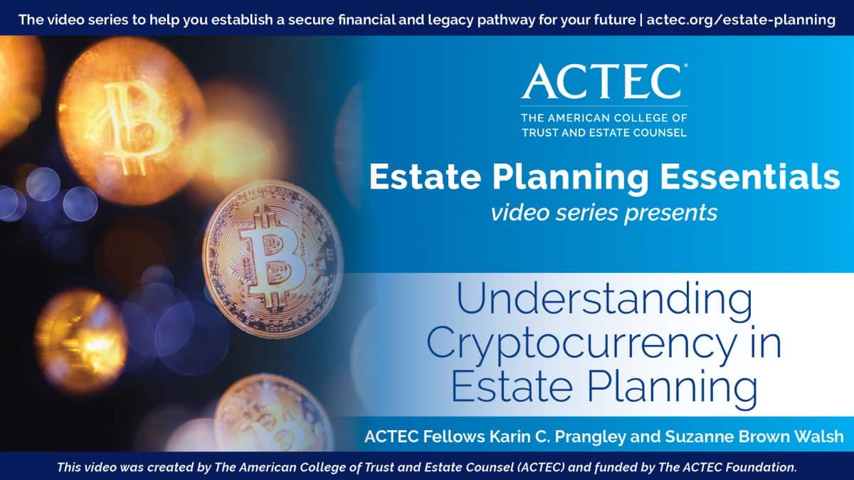 Understanding Cryptocurrency in Estate Planning